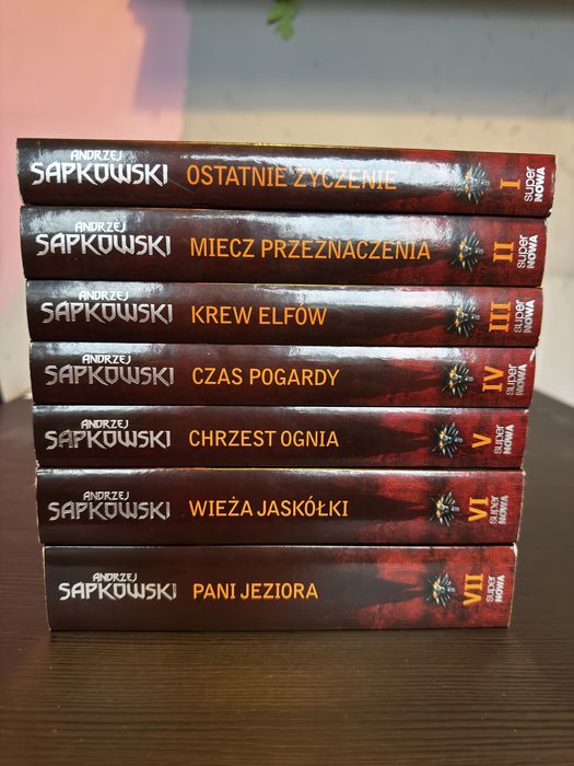 Wiedźmin saga tomy 1-7