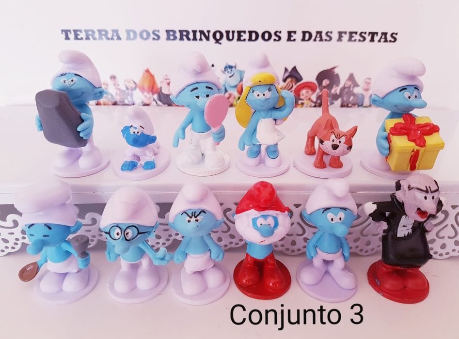 12 pcs Smurfs (Portes Incluidos)