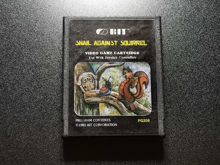 Atari 2600 Snail Against Squirrel