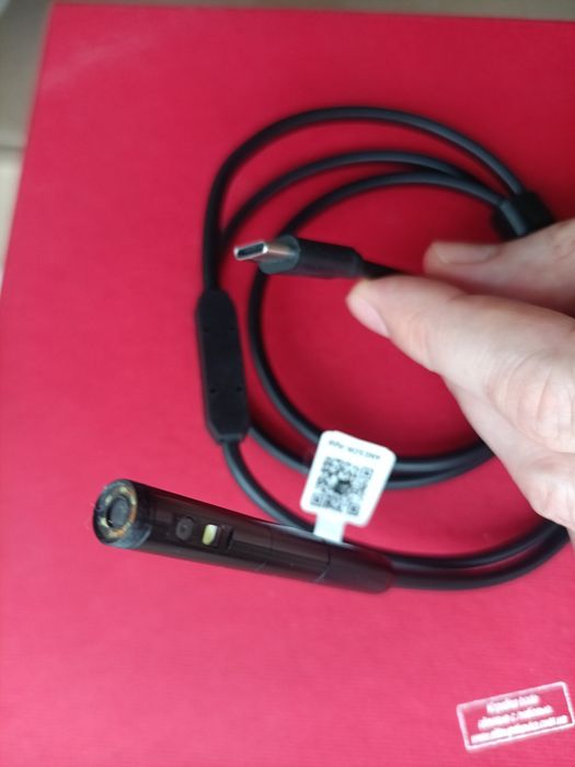 Розумний ендоскоп подарунок чоловіку дві камери поворотна вайфай супер