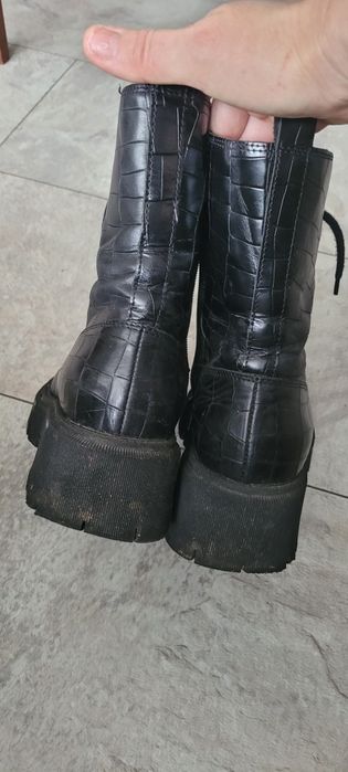 Damskie buty skórzane