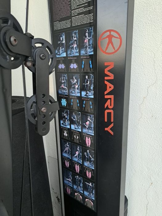 Máquina de Musculação Multifuncional Marcy – Tudo Funciona
