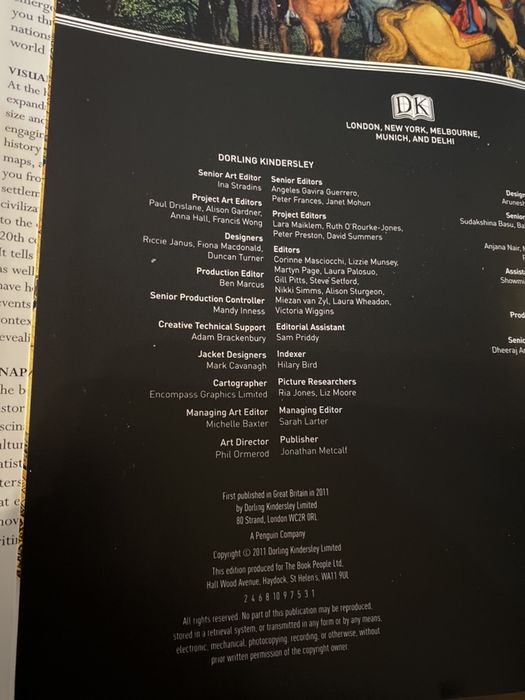 Livro History year by year - em ingles