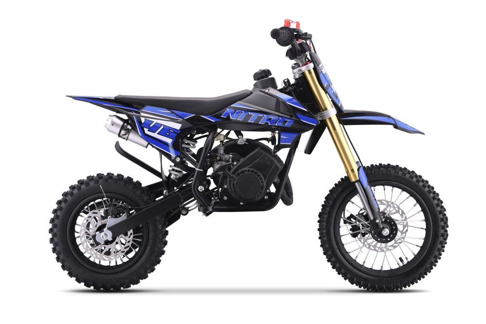 Motor Mini Cross Spalinowy Nitro 60Cc Niebieski