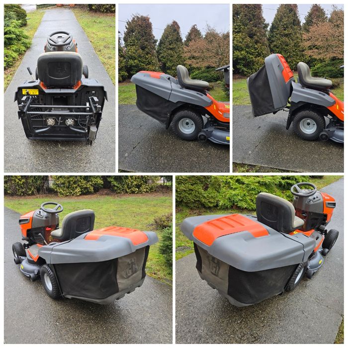 Traktorek kosiarka Husqvarna CTH 224T 22KM  Kawasaki 3in1 Super Stan