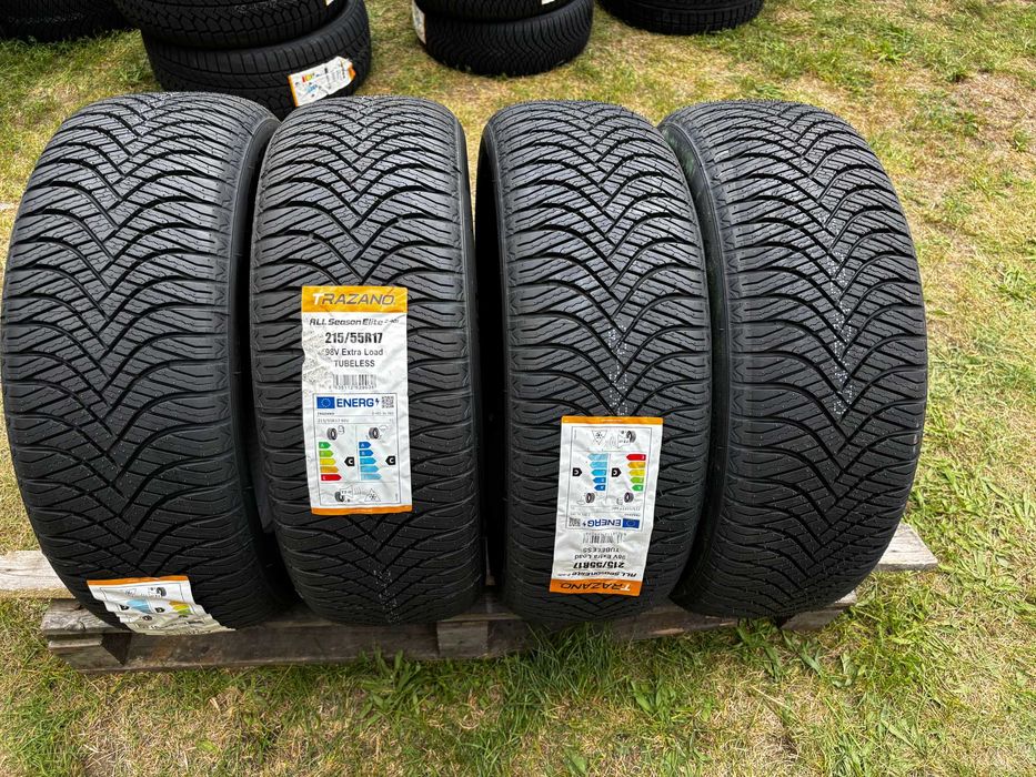 Okazja opony całoroczne 215/55R17 TRAZANO AllSeasonElite Z-401 NOWE