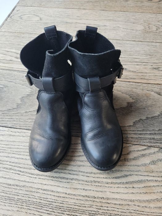 Botki dziewczęce skórzane Next r.31