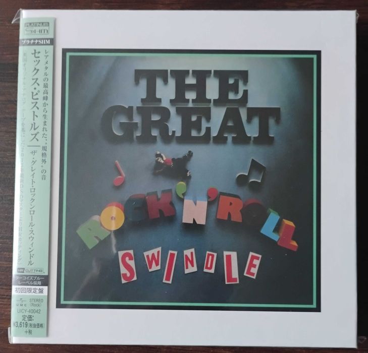 SEX PISTOLS Great.. Platinum SHM-CD 2013 Japan Mint
