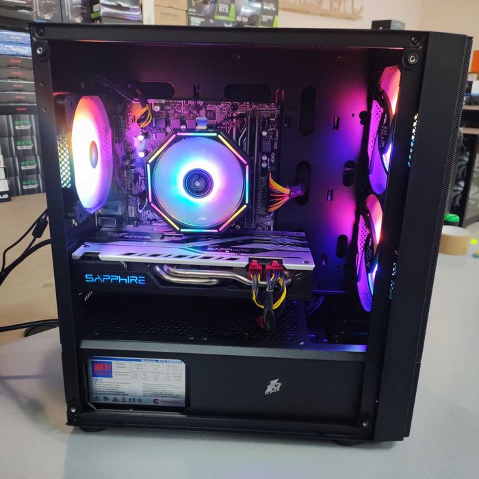 Компютер Новий Ryzen 5 3600, 16GB DDR4, Sapphire RX 580, SSD 512GB m2