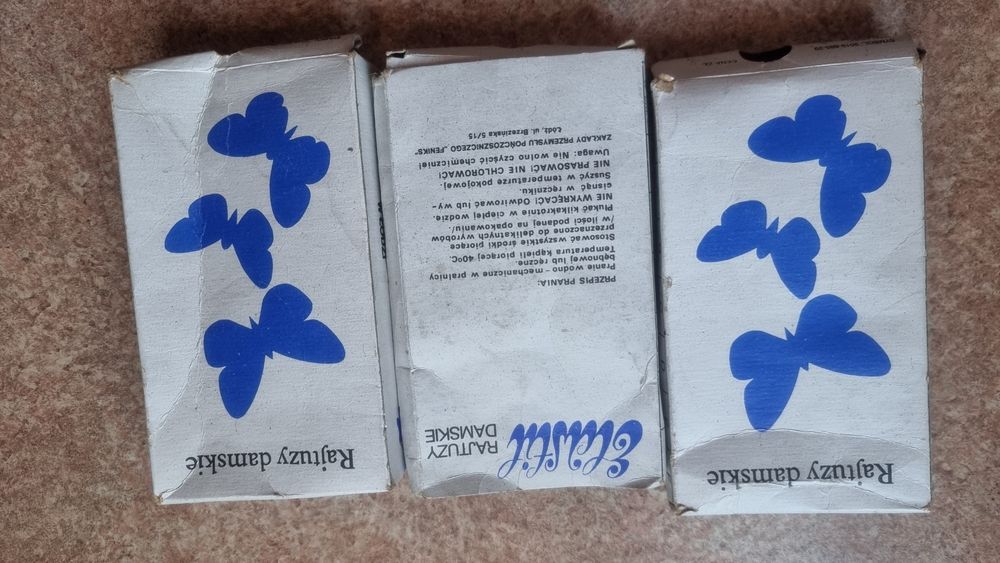 Rajtuzy PRL vintage retro 3 PARY za 99zl
