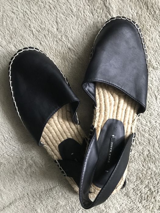 Босоножки эспадрильи  zara 24 см новые