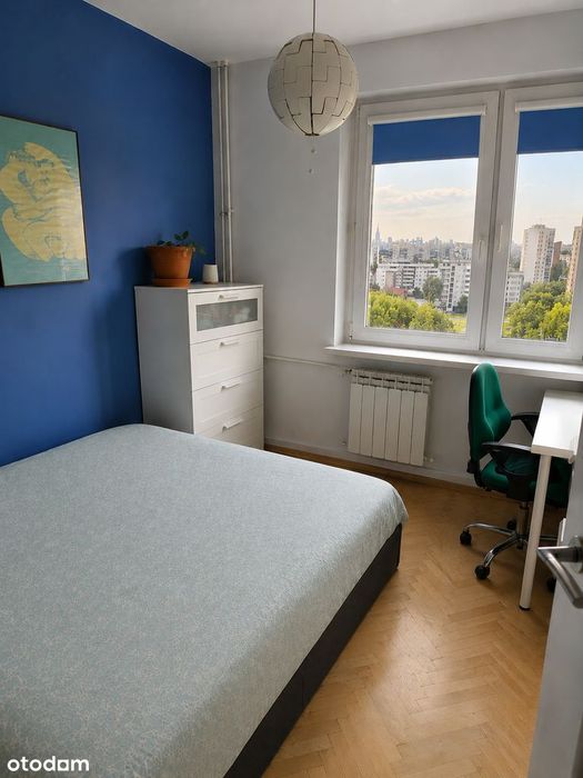 3 pokoje z panoramicznym widokiem 13p, blisko metra, do remontu