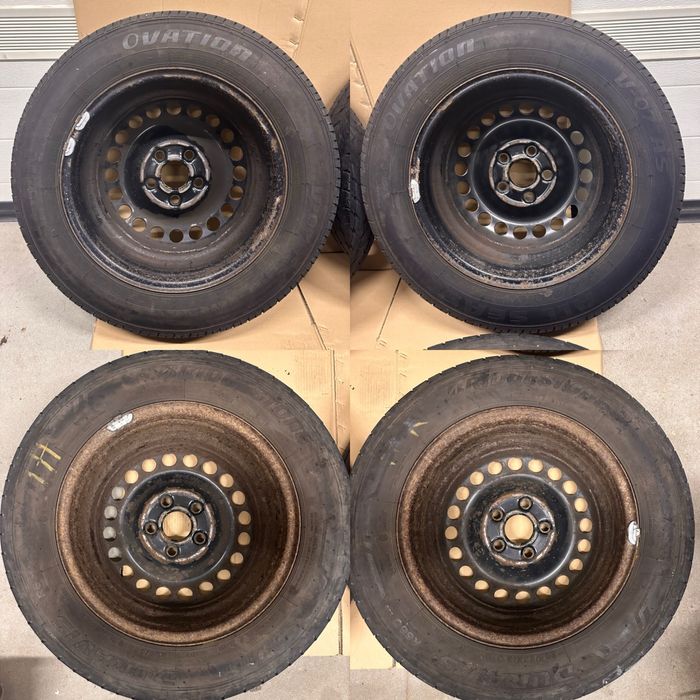 Felgi stalowe 16 VW Volkswagen T5 T6 5x120 ET51 wysyłka cena za komple