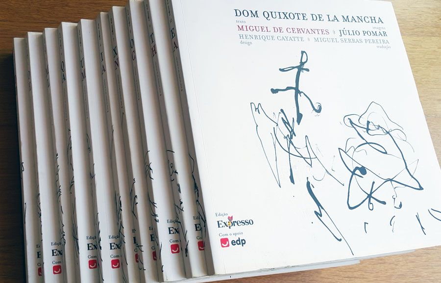 Edição Especial "D.Quixote de La Mancha", Pinturas de Júlio Pomar