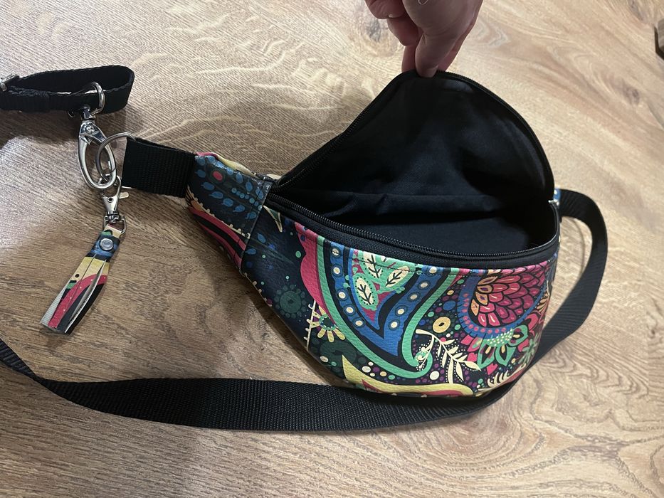 Nerka kolorowa handmade „ Z koszuli Męża”