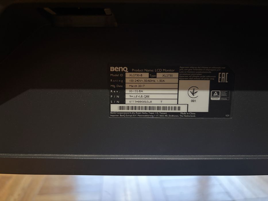 Benq Zowie XL2730