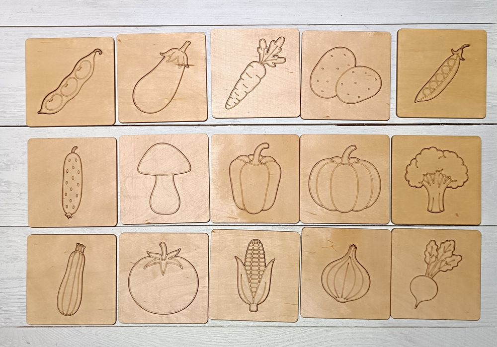 Дерев'яні трафарети: Малювати просто, вчитися весело!