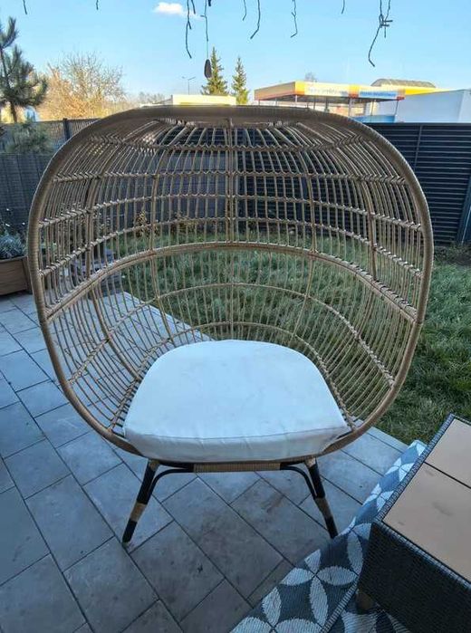 Fotel ogrodowy Beliani