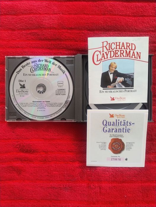 3 CD  Richard Clayderman 1-3