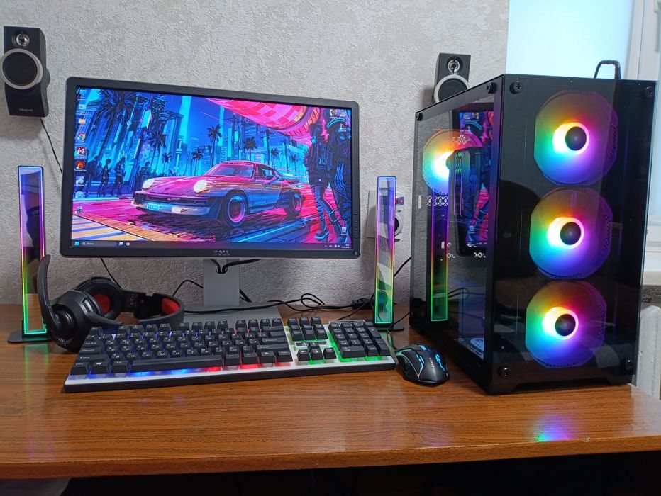 Терміново! Потужний Ігровий Комп'ютер! Повний Комплект ПК!