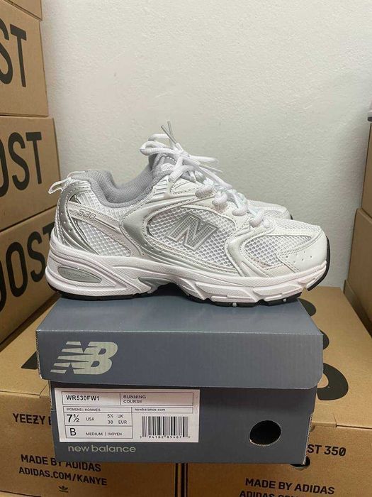 Кроссовки New Balance 530 white / Нью Беленс 530 білі 36 37 38 39 40