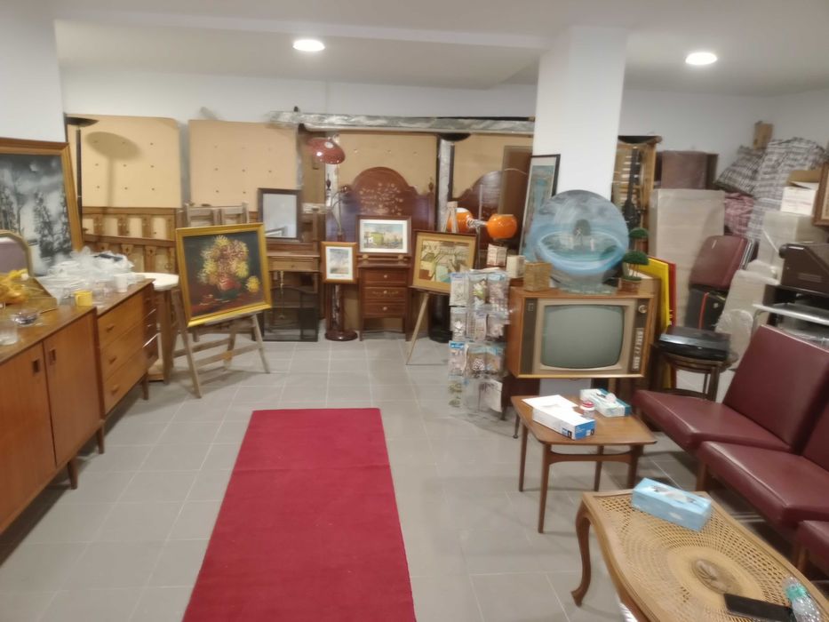 Pintura a óleo com moldura