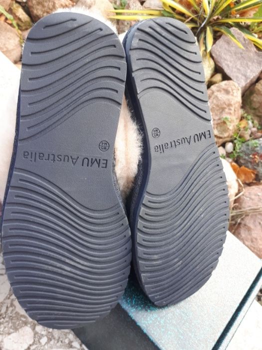 Nowe Emu jolie indigo kapcie granat us 5 35/36