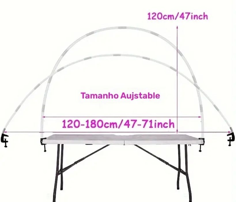 Suporte para balões
Vendo em mãos n