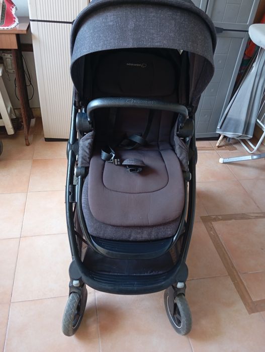 Conjunto carrinho de passeio e babycoque