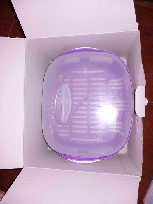 Esterilizador de biberões para microondas