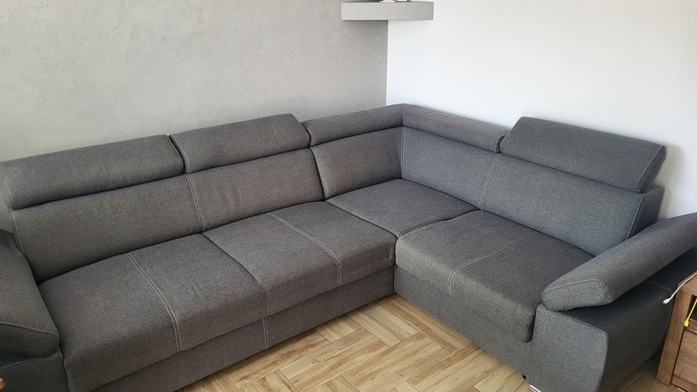 Sofa narożnik z funkcją spania