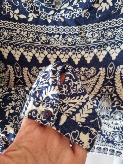Blusa  top Tiffosi azul