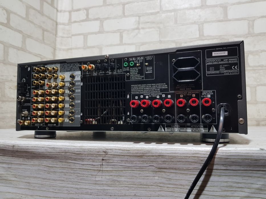 Флагман! 5.1 AV ресивер KENWOOD KRF-X9992d, *5x130 Вт, б/у з Німеччини