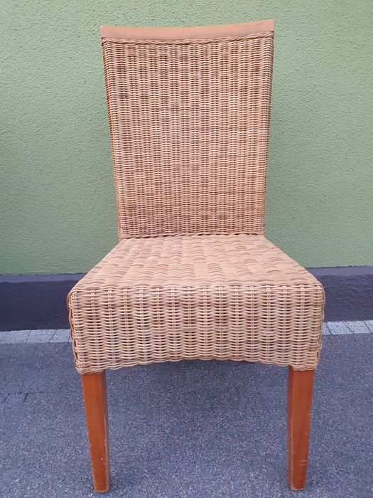 Krzesła Wiklinowe Komplet 5szt. Wiklina