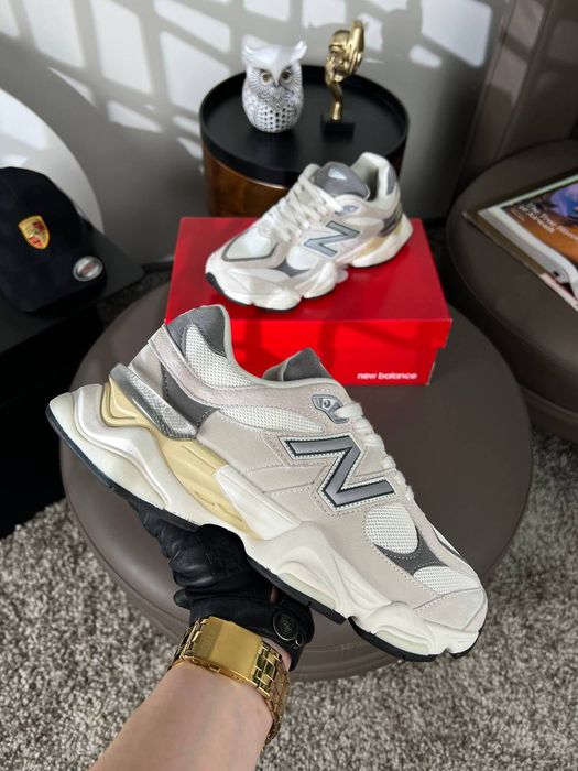 Кросівки Кроссовки New Balance 9060 Light Beige Бежевий Бежевый Кросовки демісезон