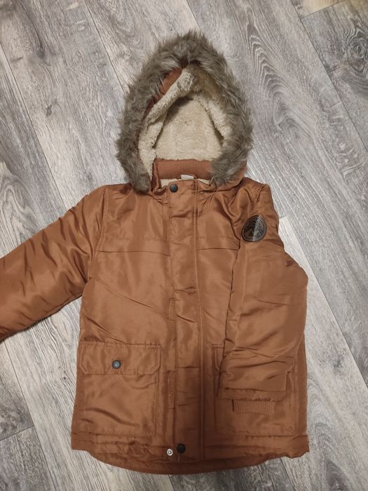 Парка куртка 116см 122см нова курточка пальто зимове комбінезон парка
