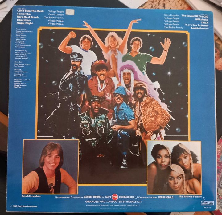 LP Vinil - Village People - OMS Cant Stop the Music
