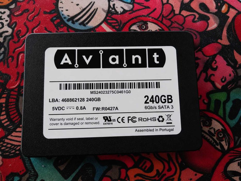 SSDs SATA — 240GB, 480GB e 500GB