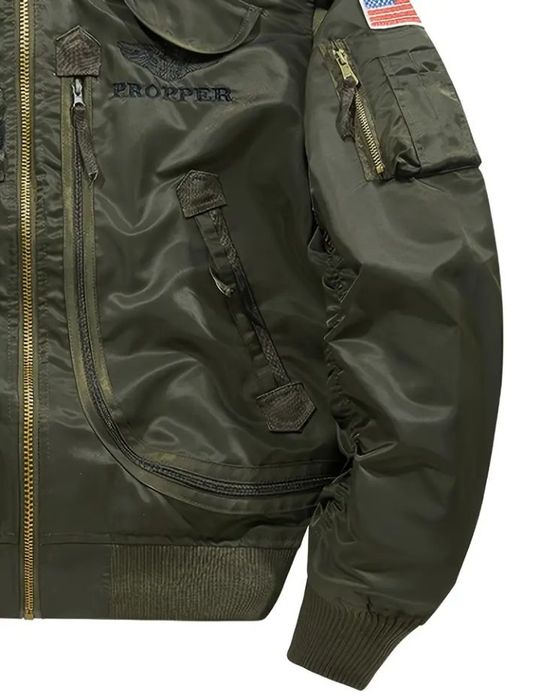 Бомбер МА-1, 3XL 58-60, непромокаемый, практичный и удобн