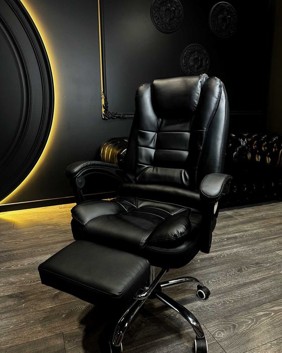 Офісне крісло керівника з підставкою Virgo X6 Компьютерное кресло: 4 ...