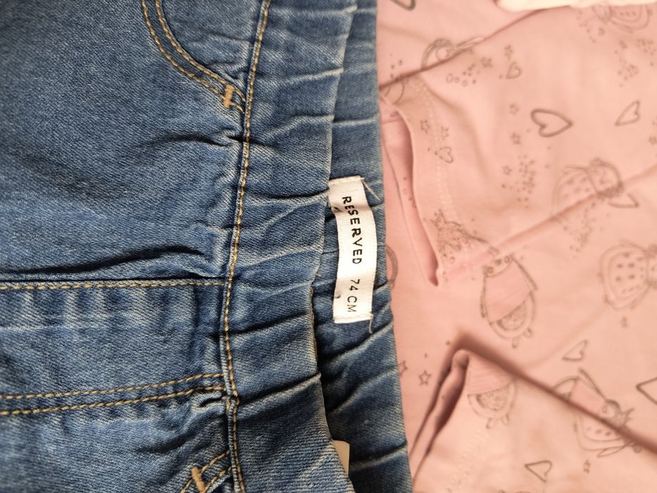 Ubranka dziewczęce rozmiar 74