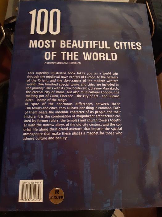 Livro 100 most beautiful cities of the world