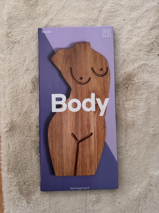 Deska do serwowania lub krojenia DOIY Body nowa prezent