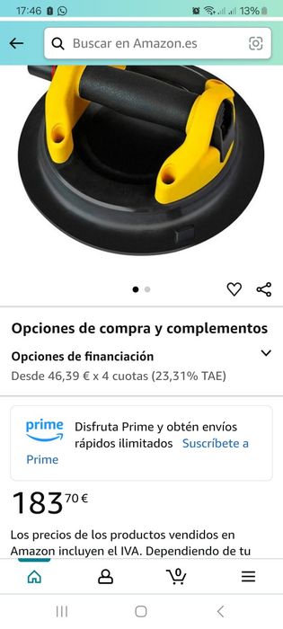 Piher ventosa procurve