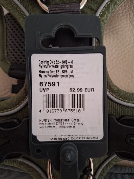 Szelki dla psa Hunter Divo S-M
