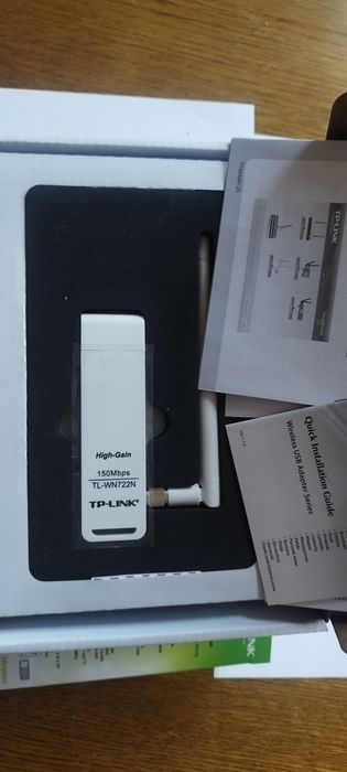 TP-Link TL-WN722N (802.11 b/g/n 150Mb/s


TP-Link TL-WN722N (802.11