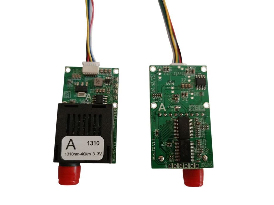 Медіаконвертори для оптоволоконних дронів 60км  40км25км 20км