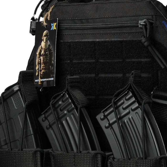 Плитоноска WARMOR GEN.3 PRO MAX черная + все подсумки!