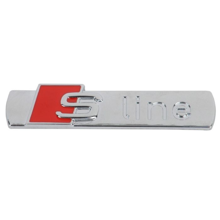 Simbolos emblemas AUDI Sline S line S-line laterais
