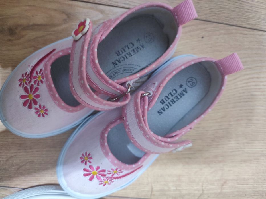 Buty jesień + trampki na rzepy 25